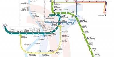 Bangkok station mapa