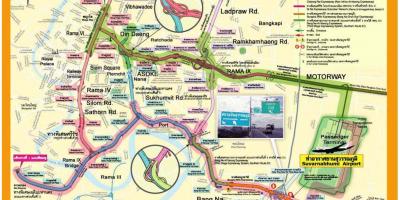 Mapa ng bangkok expressway