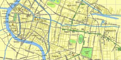 Mapa ng kalsada sa bangkok