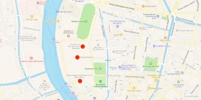 Mapa ng mga templo sa bangkok